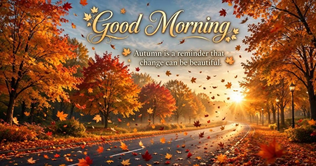 Beautiful & Poetic Autumn Good Morning Wishes
