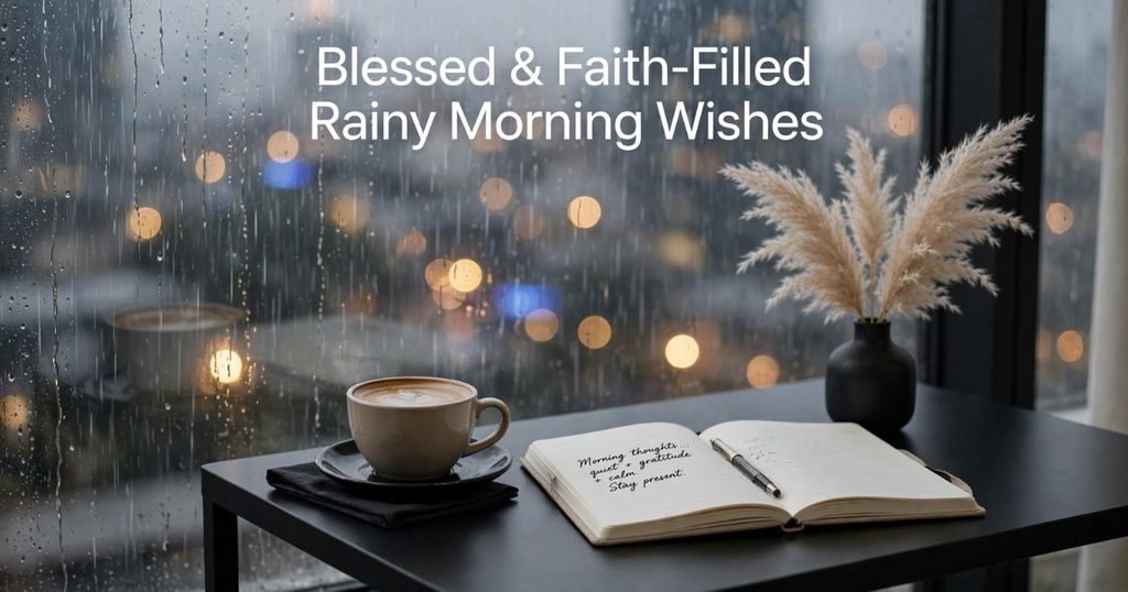 Blessed & Faith-Filled Rainy Morning Wishes