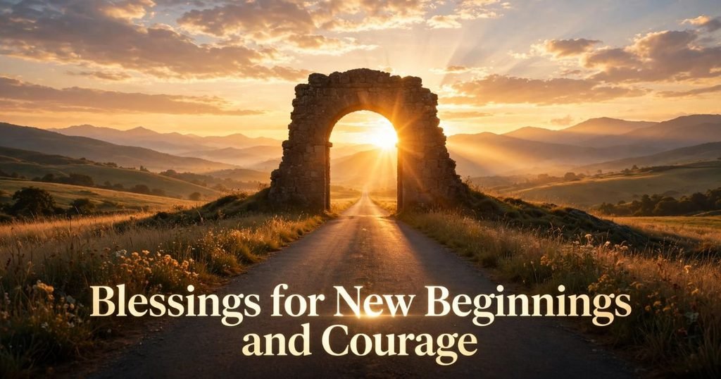 Blessings for New Beginnings and Courage