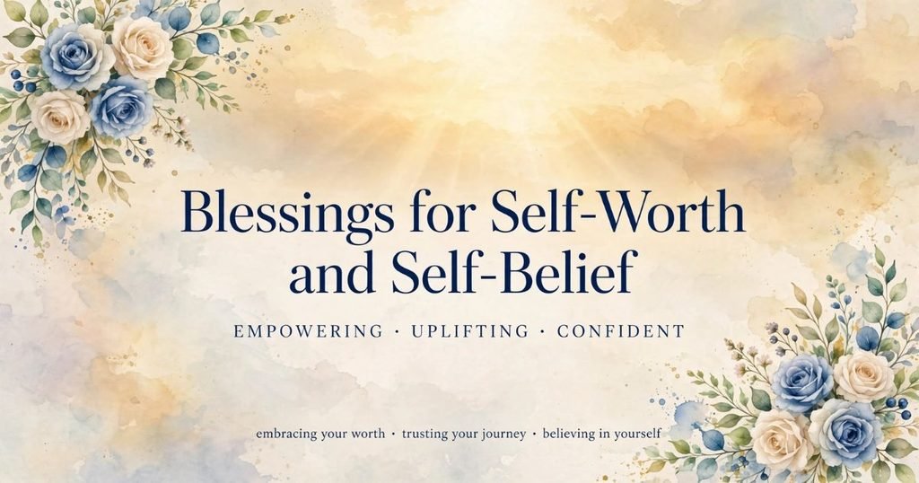 Blessings for Self-Worth and Self-Belief