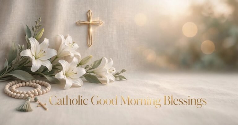 Catholic Good Morning Blessings