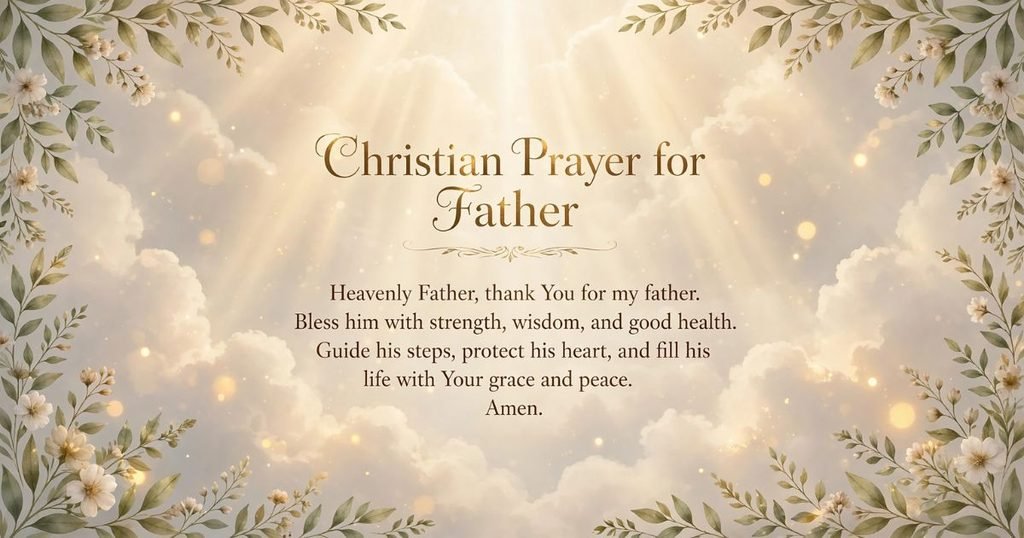 Christian Prayers for Father
