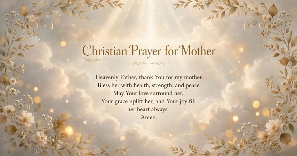 Christian Prayers for Mother