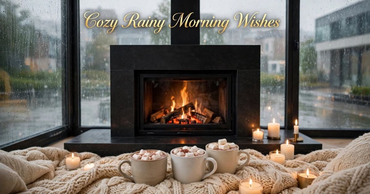Cozy Rainy Morning Wishes