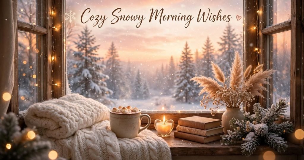 Cozy Snowy Morning Wishes