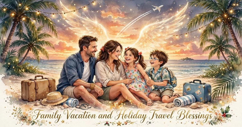 Family Vacation and Holiday Travel Blessings