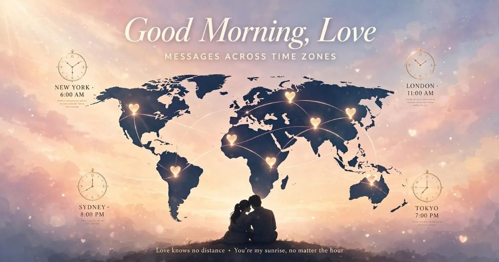 Good Morning Love Messages Across Time Zones