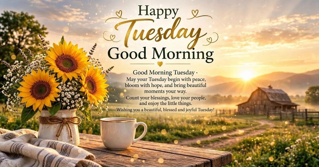 Good Morning Tuesday Wishes
