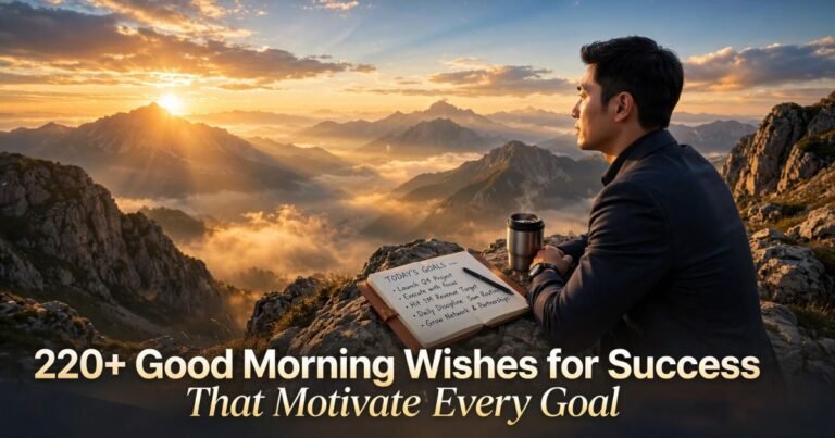 Good Morning Wishes for Success