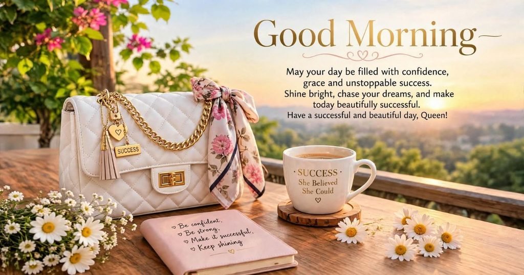 Good Morning Wishes for Success for Her