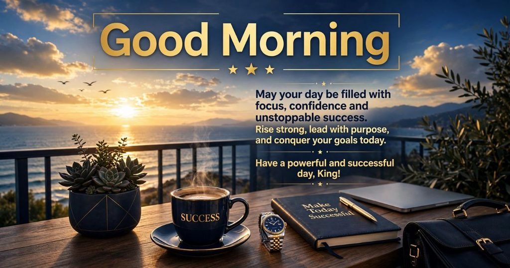 Good Morning Wishes for Success for Him