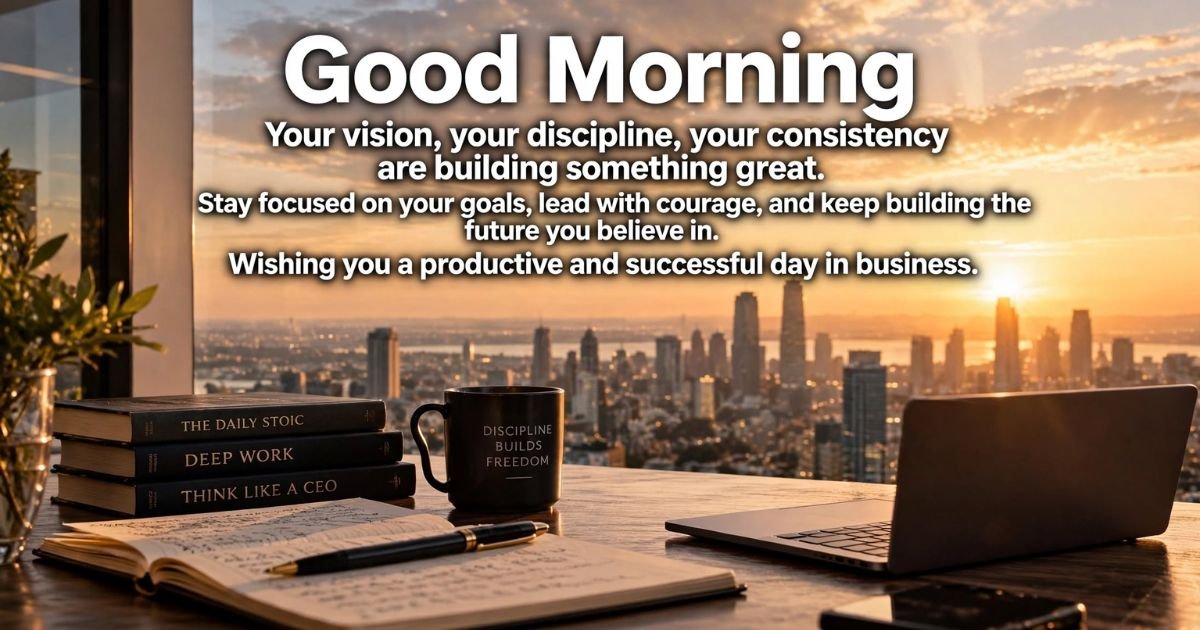Good Morning Wishes for Success in Business