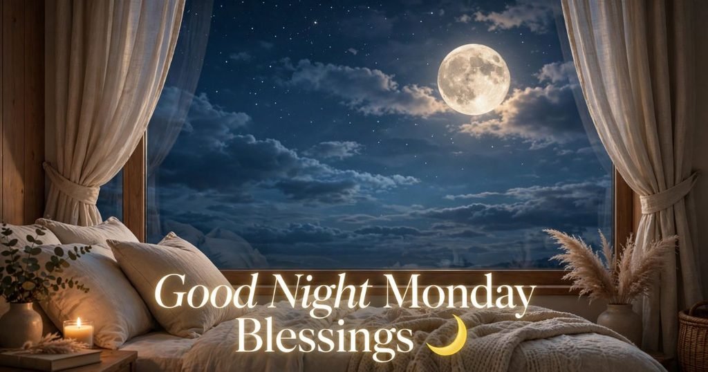 Good Night Monday Blessings 
