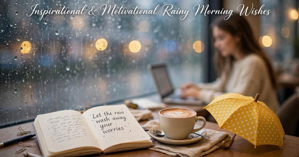 Inspirational & Motivational Rainy Morning Wishes