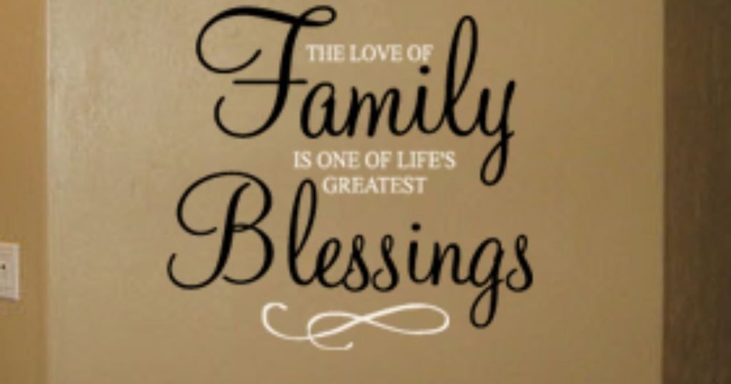 Love Blessings for Family