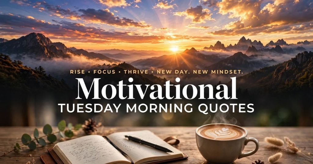 Motivational Tuesday Morning Quotes