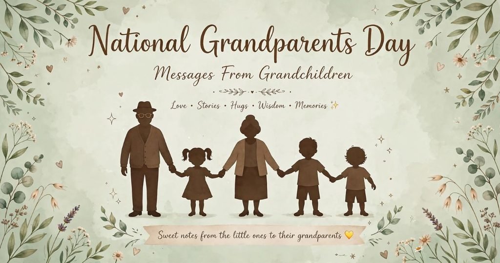 National Grandparents Day Messages From Grandchildren