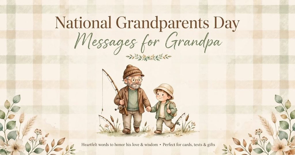 National Grandparents Day Messages for Grandpa