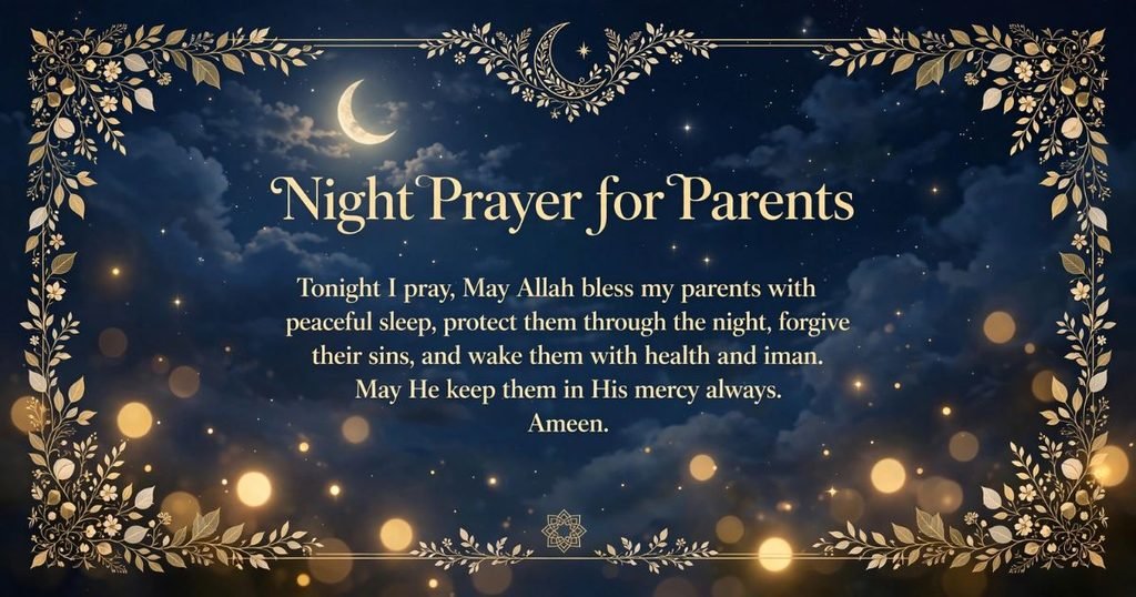 Night Prayers for Parents