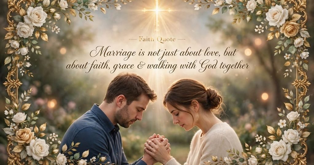 Original Faith Quotes About Marriage and Love