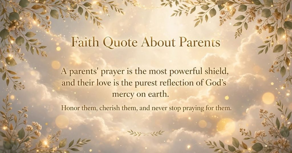 Original Faith Quotes About Parents