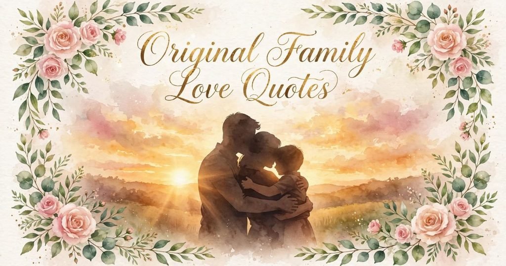 Original Family Love Quotes