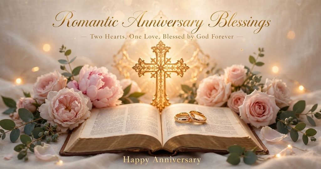 Romantic Christian Anniversary Blessings