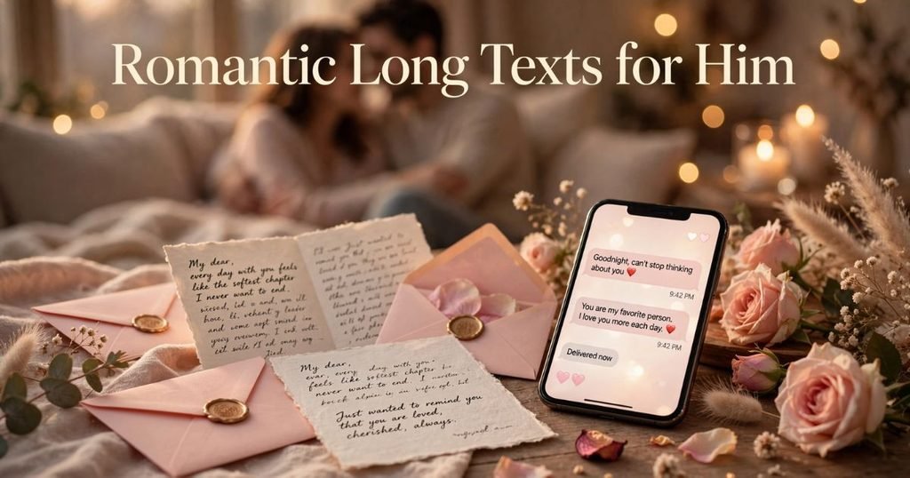 Romantic Long Texts for Him