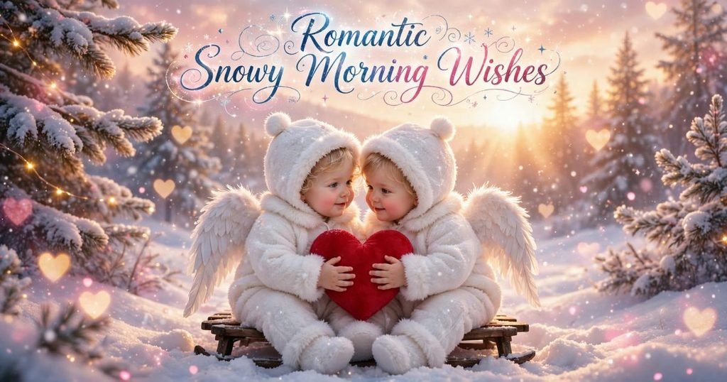 Romantic Snowy Morning Wishes for Her or Him