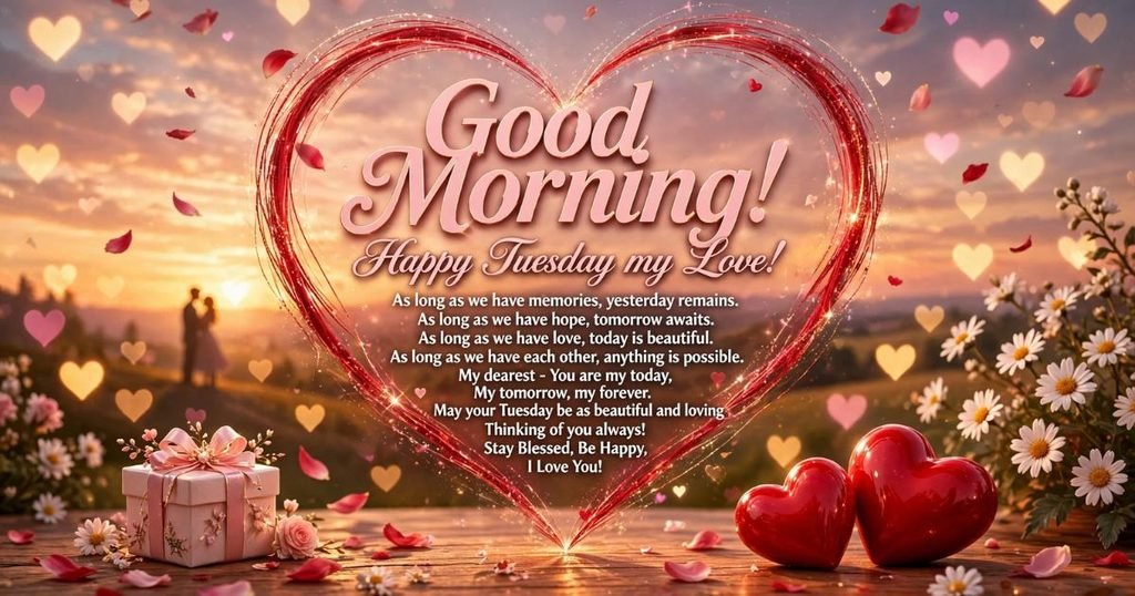 Romantic Tuesday Morning Wishes