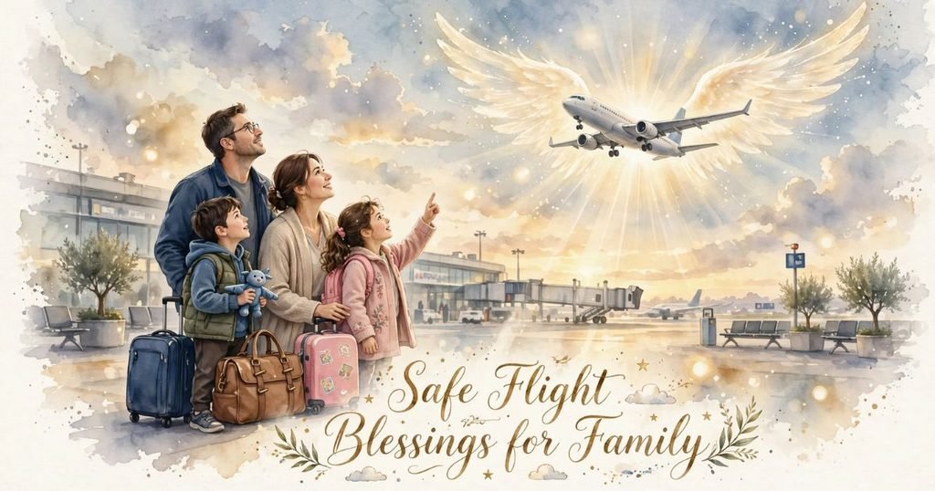 Safe Flight Blessings for Family