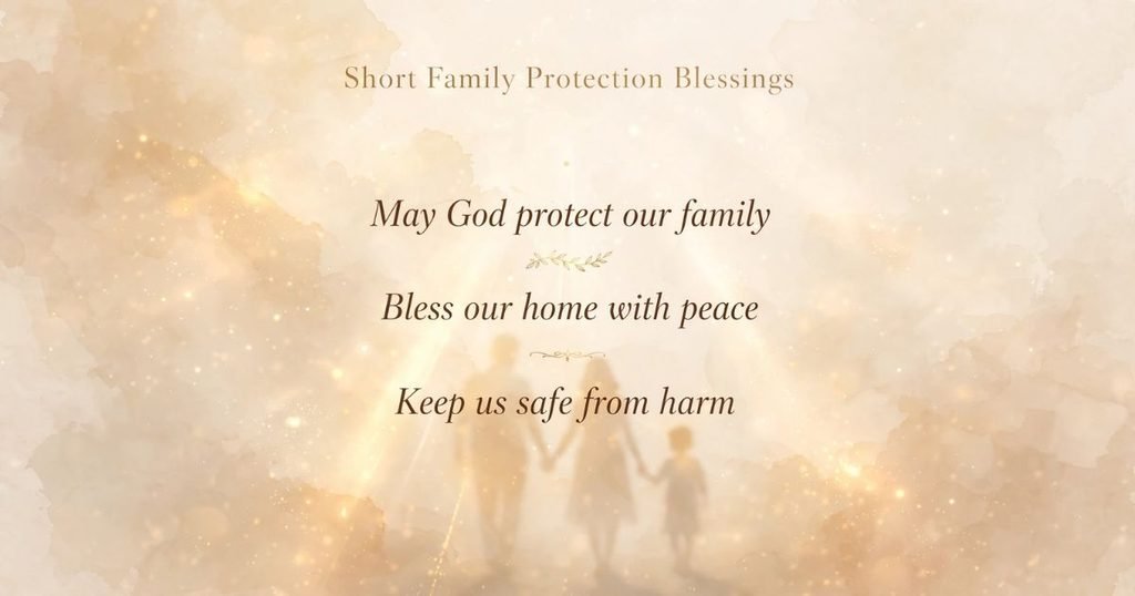 Short Family Protection Blessings