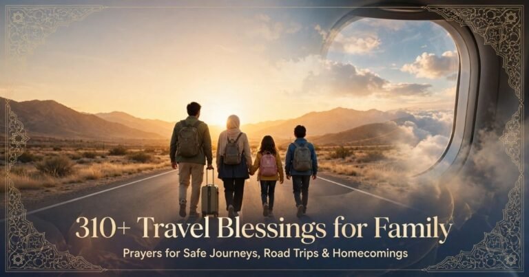 Travel blessings for family