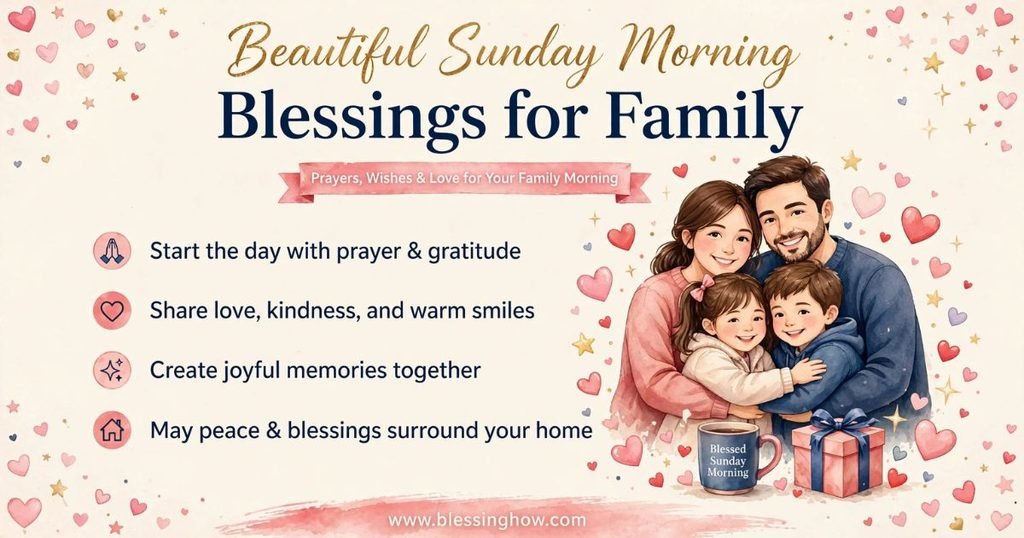 Beautiful Sunday Morning Blessings for Family