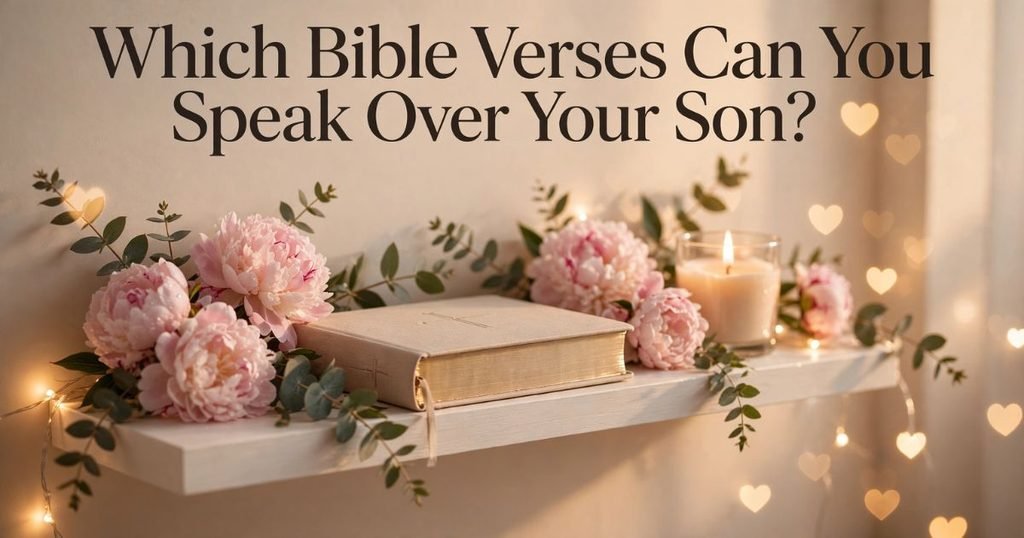 Bible Verses Can You Speak Over Your Son
