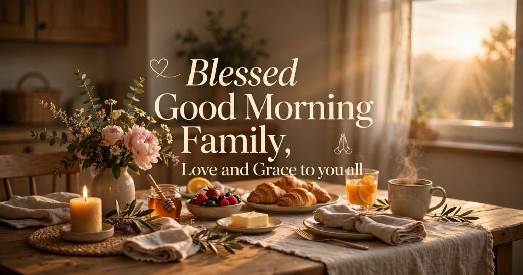 Blessed Good Morning Messages for Family