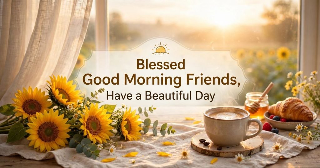 Blessed Good Morning Messages for Friends