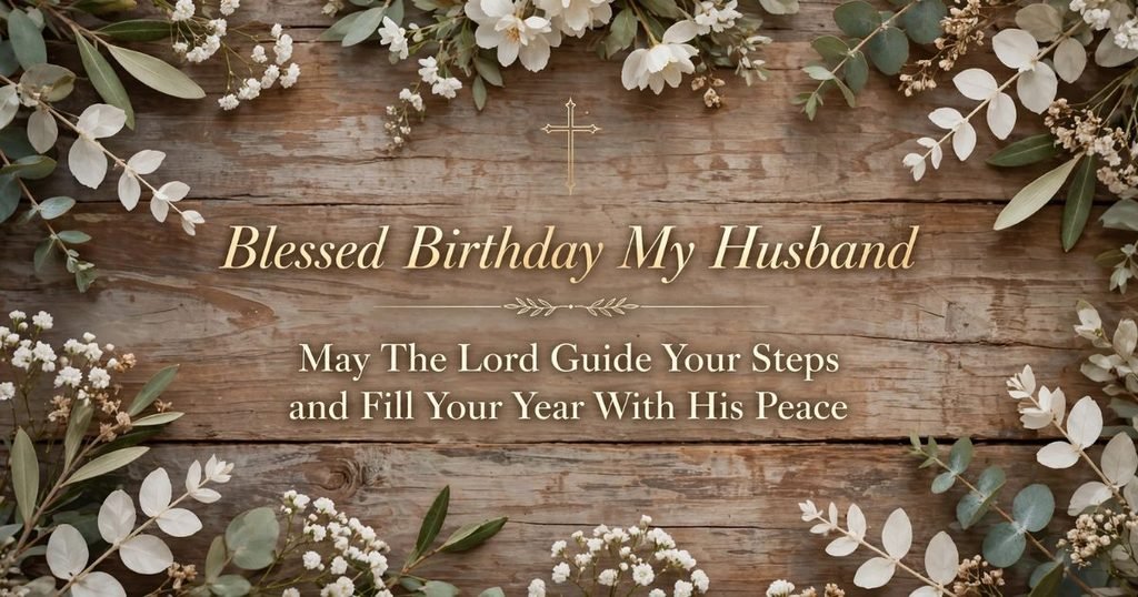 Christian Birthday Wishes for Husband