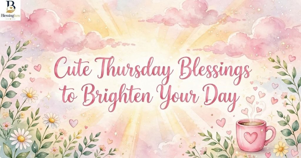Cute Thursday Blessings to Brighten Your Day