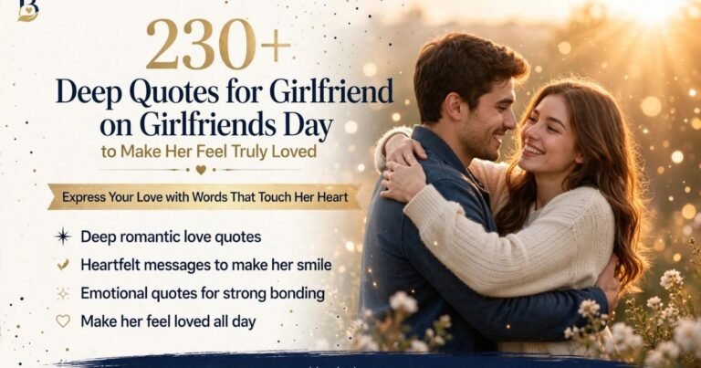 Deep Quotes for Girlfriend on Girlfriends Day