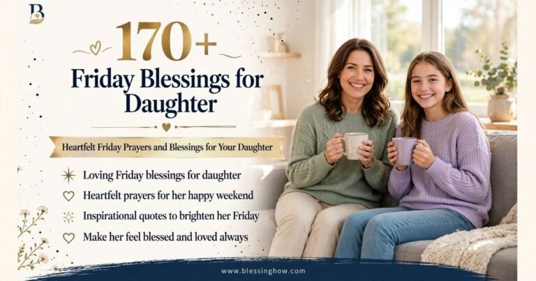 Friday Blessings for Daughter