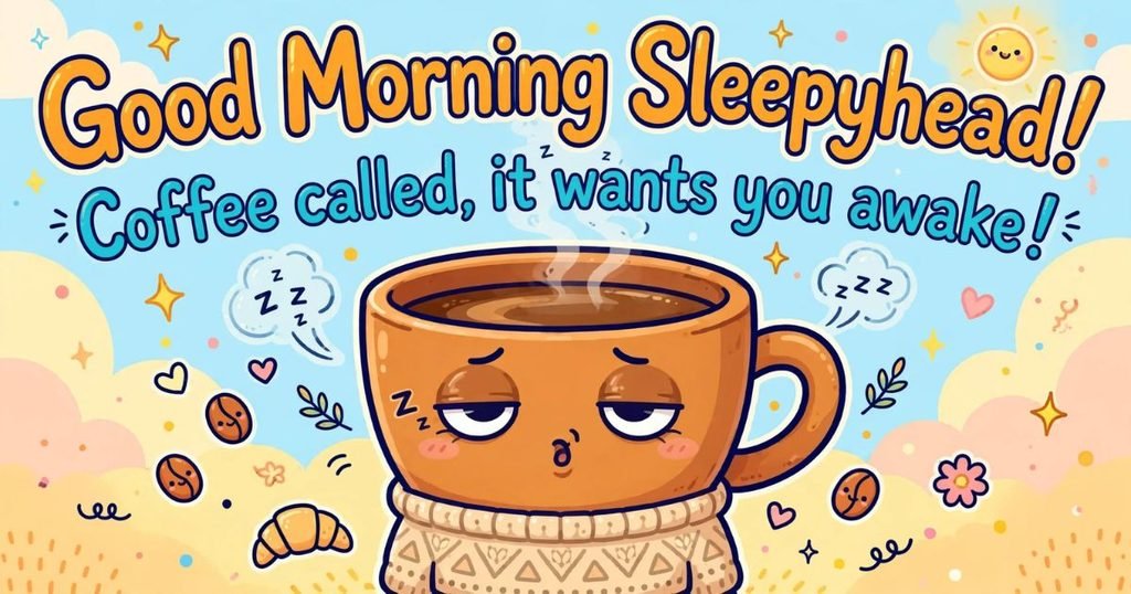 Funny & Playful Good Morning Messages