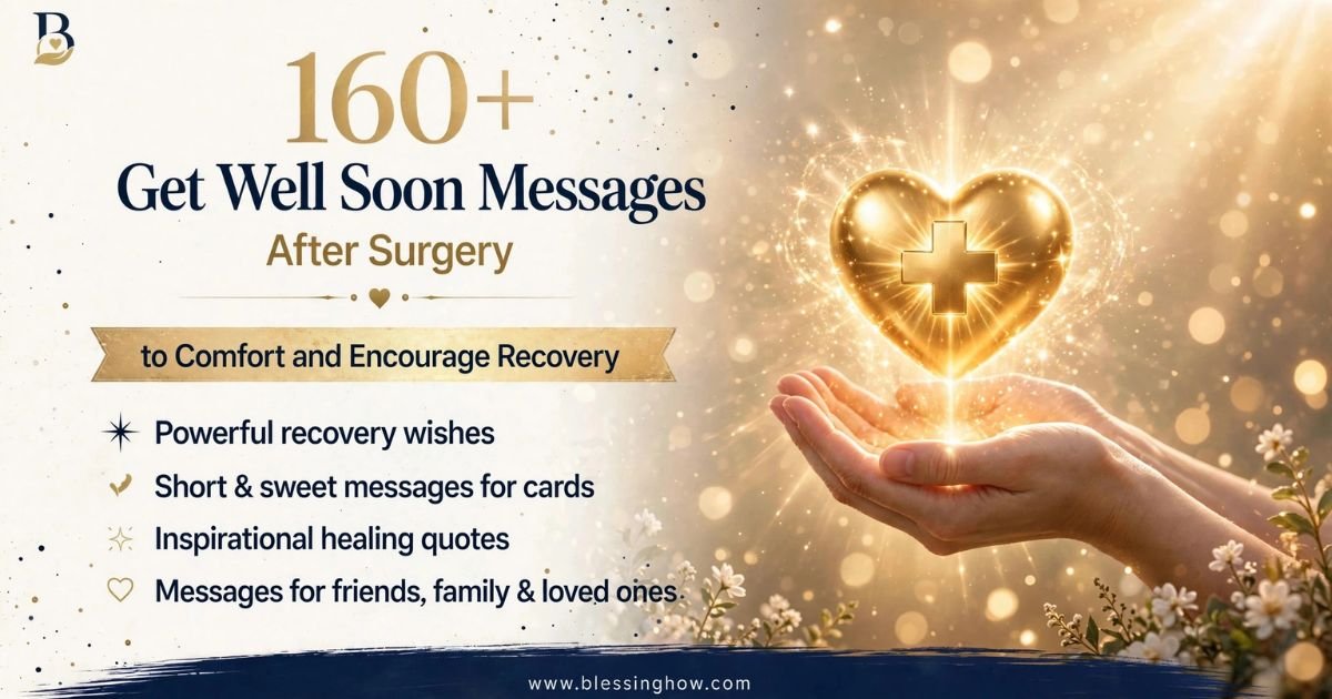 Get well soon messages after surgery