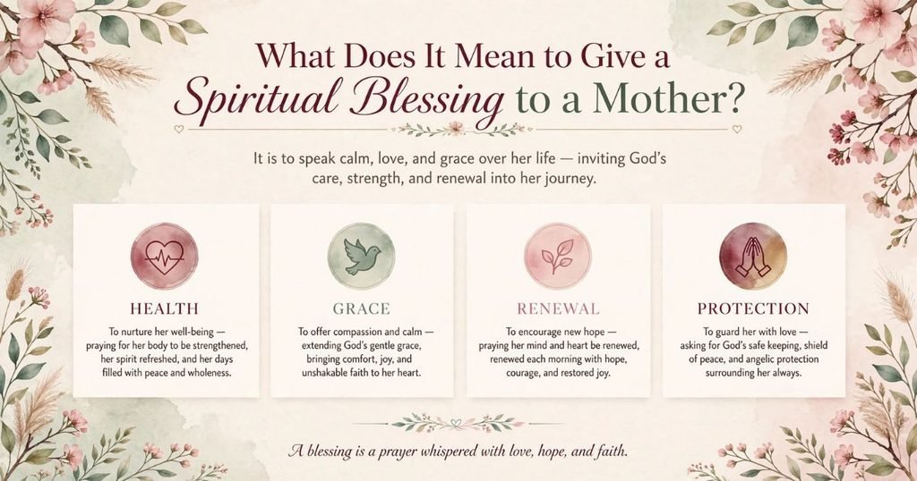 Give a Spiritual Blessing to a Mother