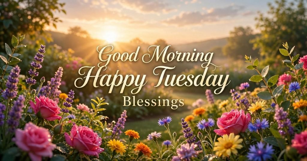 Good Morning Happy Tuesday Blessings