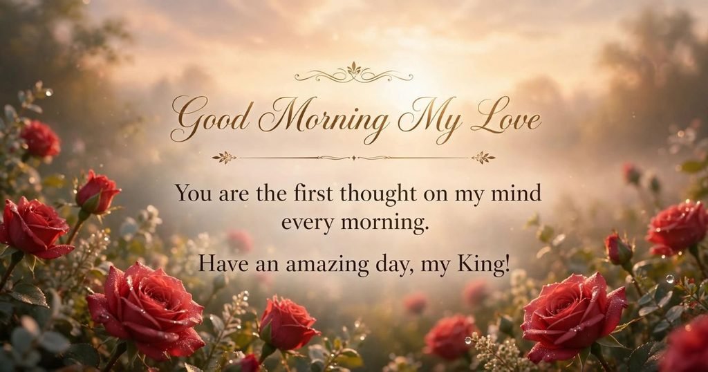 Good Morning Messages for Him