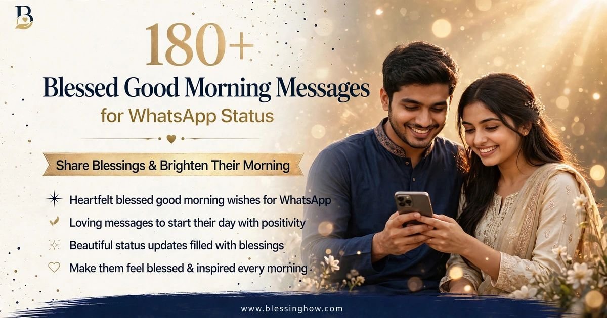 Good Morning Messages for WhatsApp
