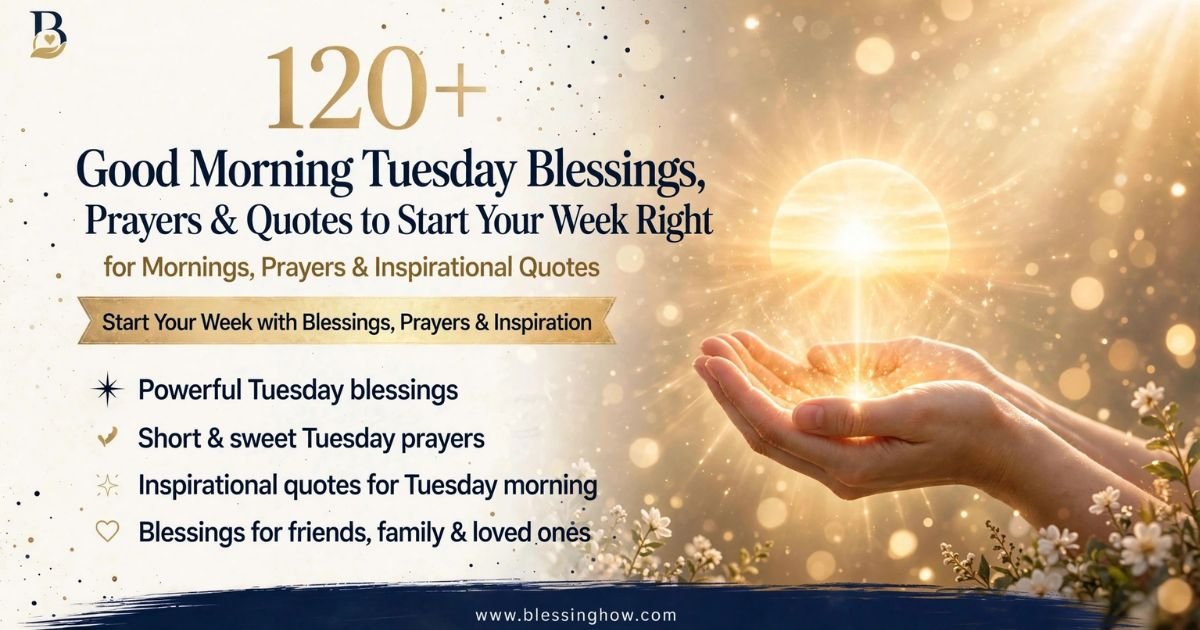 Good Morning Tuesday blessing