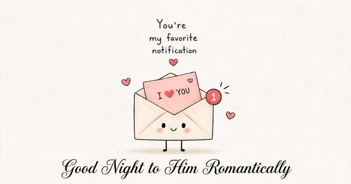 Good Night to Him Romantically