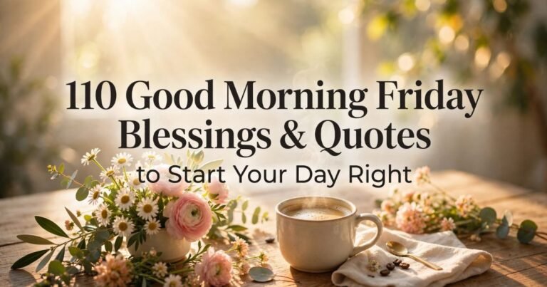 Good morning Friday blessings